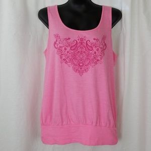 Lane Bryant Pink Tank Top
